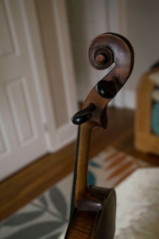No label Old Antique Vintage Violin violin 4/4 Fiddle Geige 5