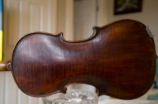 No label Old Antique Vintage Violin violin 4/4 Fiddle Geige 6