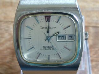 Omega Constellation Megaquartz 32khz Vintage Watch