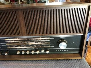 Rare Vintage Grundig RF - 250 U RF250U Tube Radio FM AM Shortwave 8
