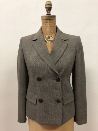 Vtg Max Mara 2 Piece Double Breasted Pant Suit,  Italy,  On Trend