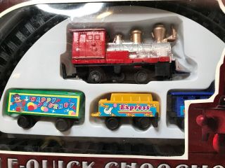 Double - Quick Choo - Choo Express Train Set Battery Operated Mini Toy Train Set 2