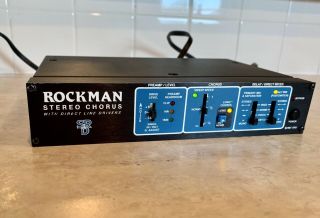 Vintage Rare Rockman Stereo Chorus 100 Rack Rockmodule By Tom Scholz Sr&d Great