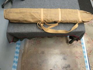 Wwii Us Navy “case,  Carrying,  Type Csk - 10029a” For Tbx Field Radio Antenna