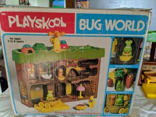 1970 ' s Vintage Playskool Bug World 4
