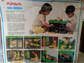 1970 ' s Vintage Playskool Bug World 5