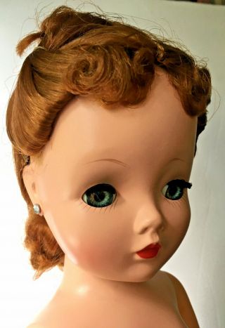 3 DAYS ONLY Vintage Madame Alexander Cissy Doll ❤ Stunning Auburn Fancy Hairdo 10