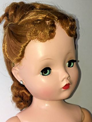 3 Days Only Vintage Madame Alexander Cissy Doll ❤ Stunning Auburn Fancy Hairdo