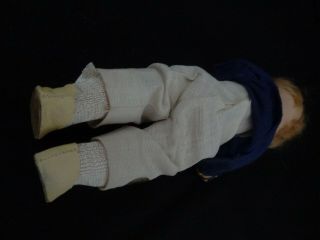 Vintage Vogue Toddles Sailor Doll,  1937 - 1945,  8 Inches,  Tagged,  All,  EC 7