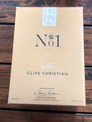 Clive Christian No.  1 Violet Twist Edition Only 500 Made Rare