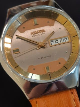 Kappa Automatic Vintage Swiss Mens Watch