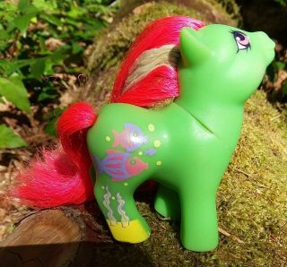 My Little Pony Vintage G1 UK SEASIDE BABY SPLASH RARE 2