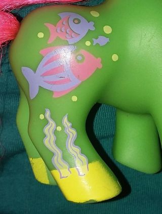 My Little Pony Vintage G1 UK SEASIDE BABY SPLASH RARE 5