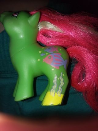 My Little Pony Vintage G1 UK SEASIDE BABY SPLASH RARE 8