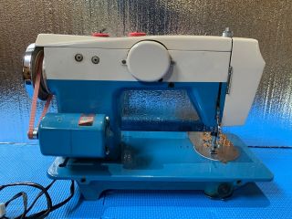 Vintage Morse Fotomatic IV Automatic Zig Zag Sewing Machine Model 4400,  Pedal 8