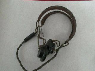Vintage Headset Receiver Type R - 14,  Signal Corps U.  S.  Army
