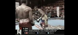 Vintage Kassim Ouma Fight Boxing Trunks And Robe Worn Vs JC Candelo 5