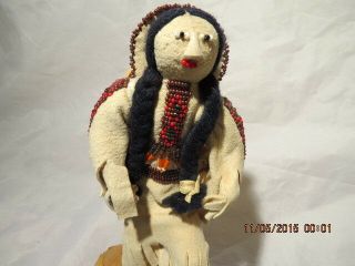Vintage Paiute Shoshone Indian Doll 1970 