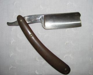 Vintage Wide Bladed Joseph Rodgers And Sons Straight Razor W/ Groove 6