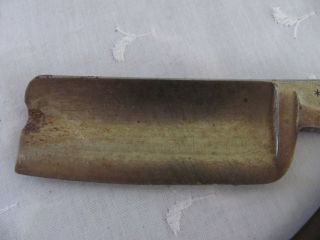 Vintage Wide Bladed Joseph Rodgers And Sons Straight Razor w/ Groove 6 6
