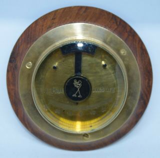 Clinometer Nautical Vintage C Plath Hamburg Germany 5.  5 " Dia