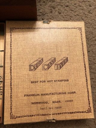 Vintage Franklin Embosser Hot Foil Stamp Imprinting Machine 4