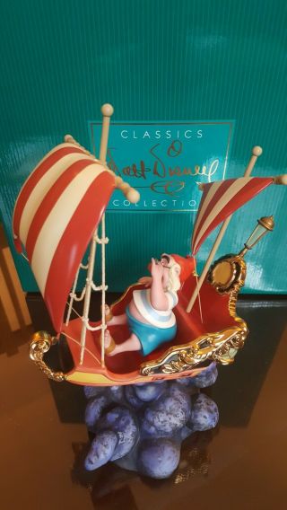 Mr.  Smee ' s Flight from WDAC 2003 Fantasyland Convention LE 500 WDCC MIB RARE 5