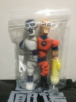 Punk Drunkers Aitsu Mecha 2 Head Dbz Freezer And Krillin Very Rare 1/20