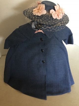 Vintage Madame Alexander Cissy Doll Coat And Hat 5