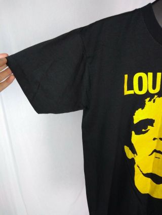 Vintage Lou Reed Rock & Roll Animal Rare Concert Band T Shirt 1970’s Primo USA 4