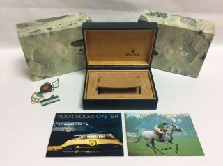 Rolex Vintage Watch Box 68.  00.  55 Montres Rolex Sa Geneve Suisse,  Tags,  Booklets