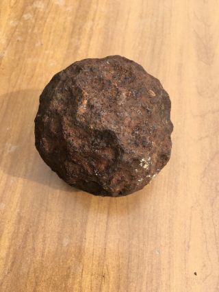 Antique Spanish Cannon Ball Found In The Waters Off Key West Fl Circ: 1600 - 1700