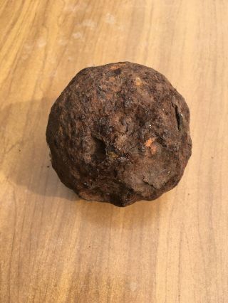 Antique Spanish Cannon Ball Found In The Waters Off Key West FL Circ: 1600 - 1700 2