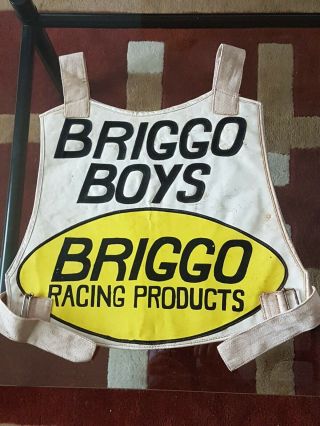 Rare Iconic Speedway Race Jacket Barry Briggs 1970s Signed.