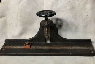 Rare Antique Goodell - Pratt Toolsmiths Doweling Machine Ever Seen One Of These??