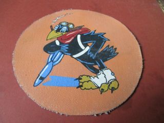 Wwii Usaaf Disney Black Crow 47 Th Bomb Squadron 41 Bg Jacket Patch