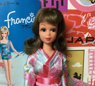 Yes it ' s Vintage Barbie Cousin Japanese Exclusive Francie Doll by April 2