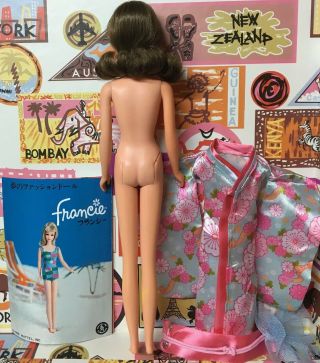 Yes it ' s Vintage Barbie Cousin Japanese Exclusive Francie Doll by April 8