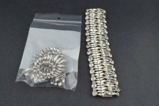 Sherman Clear Bracelet With Extra Parts Bi45