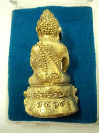 Phra Kring Statue LP Koon Wat Banrai Magic Talisman Healing Thai Buddha Amulet 3