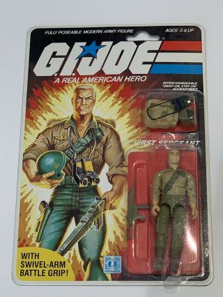 Gi Joe Duke 1983 Moc Hasbro Vintage Action Figure