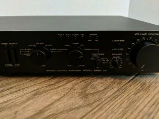 VINTAGE KENWOOD BASIC C2 Preamp Preamplifier w/MM&MC Phono Section - 5