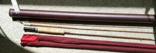 Vintage Paul Young? Orvis? Southbend? Bamboo Fly Rod 8.  5 ' 5 Wt 6