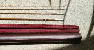 Vintage Paul Young? Orvis? Southbend? Bamboo Fly Rod 8.  5 ' 5 Wt 7