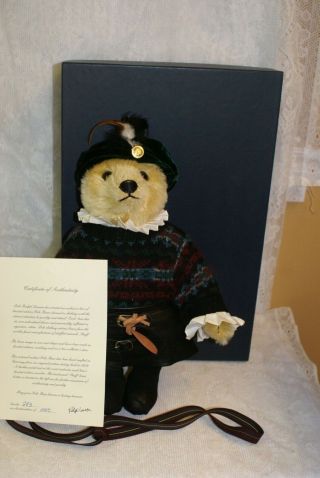 Vintage Steiff Ralph Lauren Limited Edition Polo Bear_romantic Bear Doll