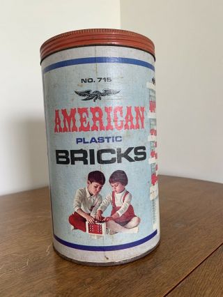 American Plastic Bricks Can 715 Elgo Halsam Product