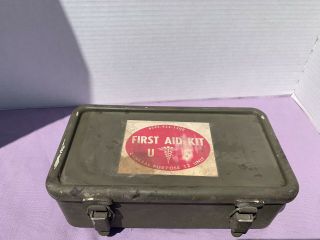 Ww2 Us Army First Aid Kit