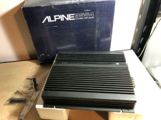 Vintage Old School ALPINE Model 3554 Amplifier Amp 4/3/2 3