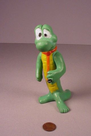 Vintage Pogo Alligator Toy Vinyl Figure Cartoon Walt Kelly 1960 