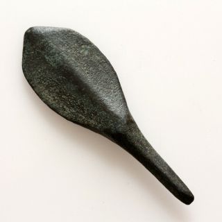 Very Rare Archaic Period Bronze Arrowhead Circa 500 Bc